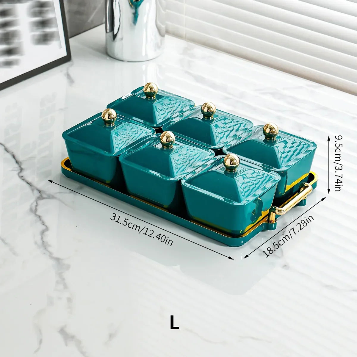 TreatTrove - Plateau de rangement pour dessert