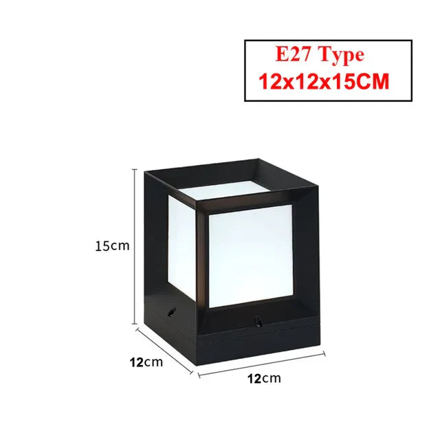 PillarGlow - Lampe de pilier de portail pour l'extérieur