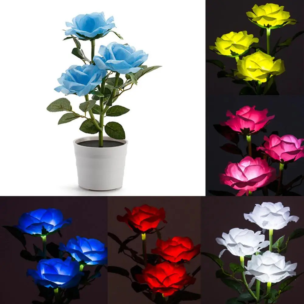 SolarGarden - Lampe fleur de lotus