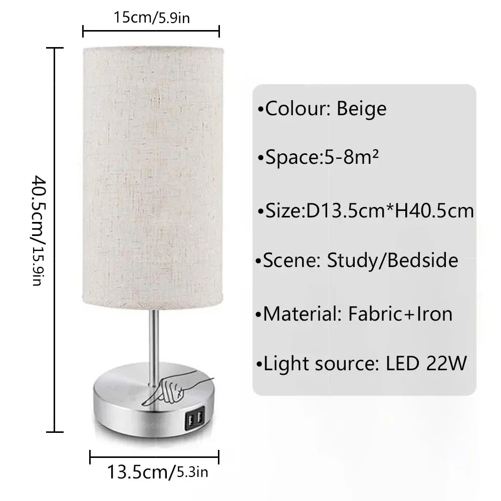 NordicLoom | Lampe de table Nordic Fabric