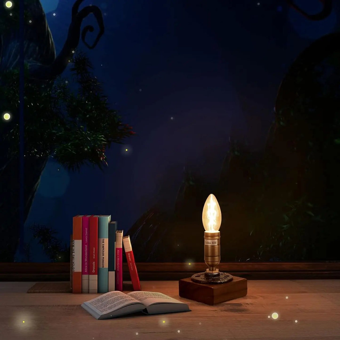 Woodlight - Lampe de table en bois