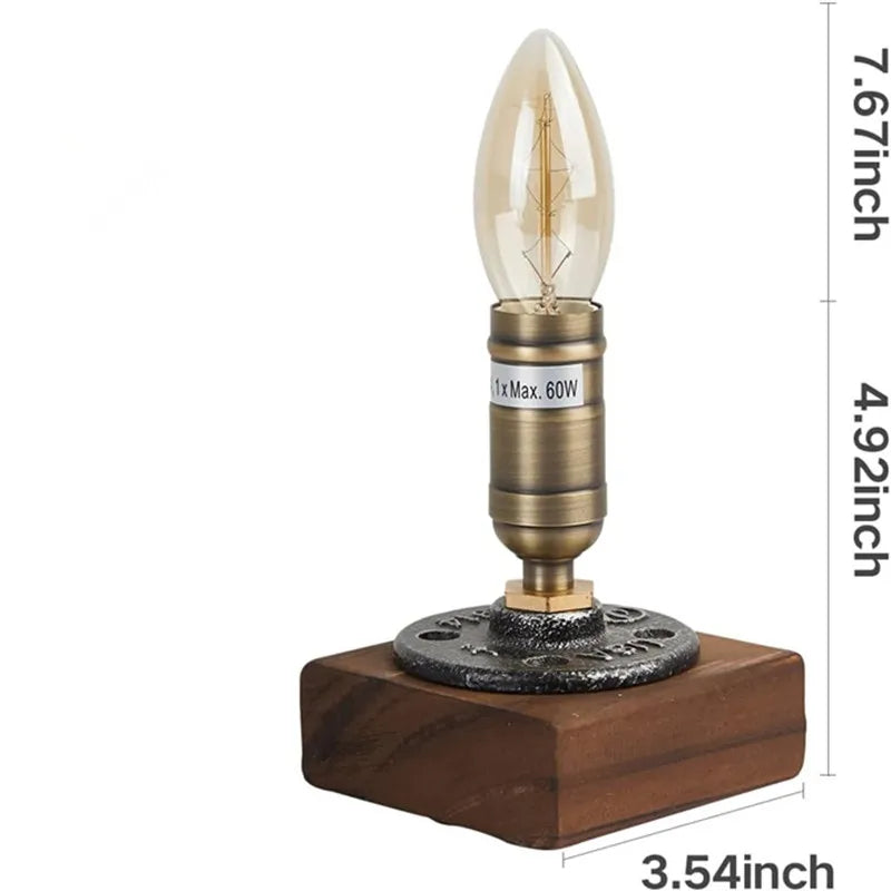Woodlight - Lampe de table en bois