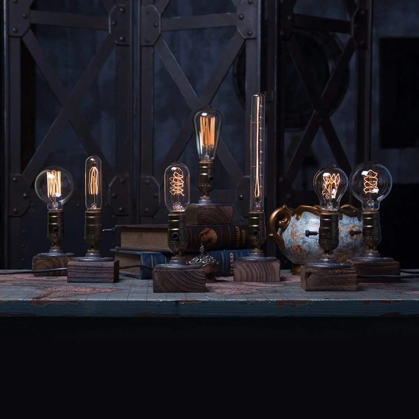 Woodlight - Lampe de table en bois