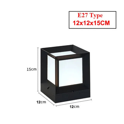 PillarGlow - Lampe de pilier de portail pour l'extérieur