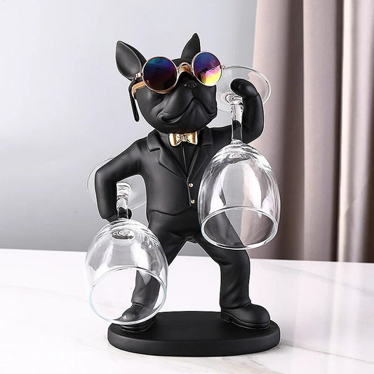 BarkButler - Porte-verre à vin en résine