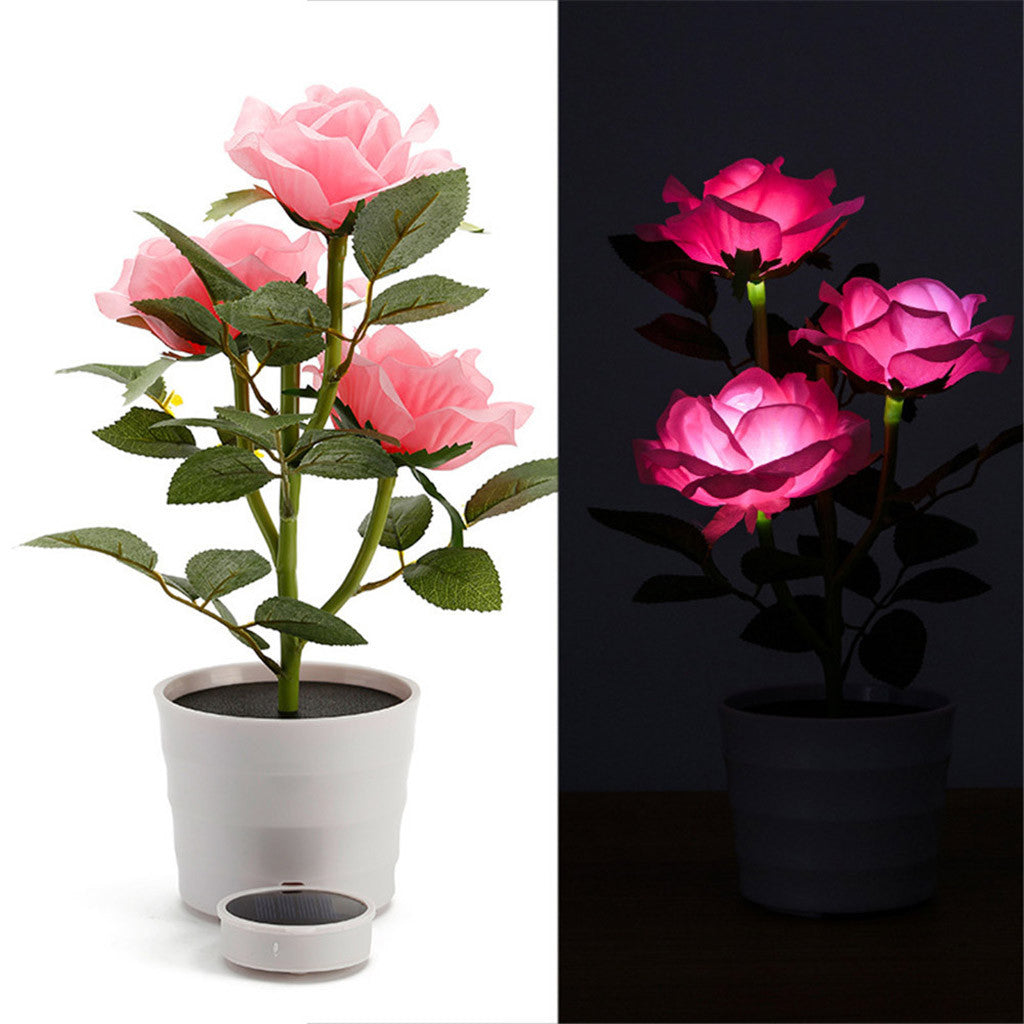 SolarGarden - Lampe fleur de lotus